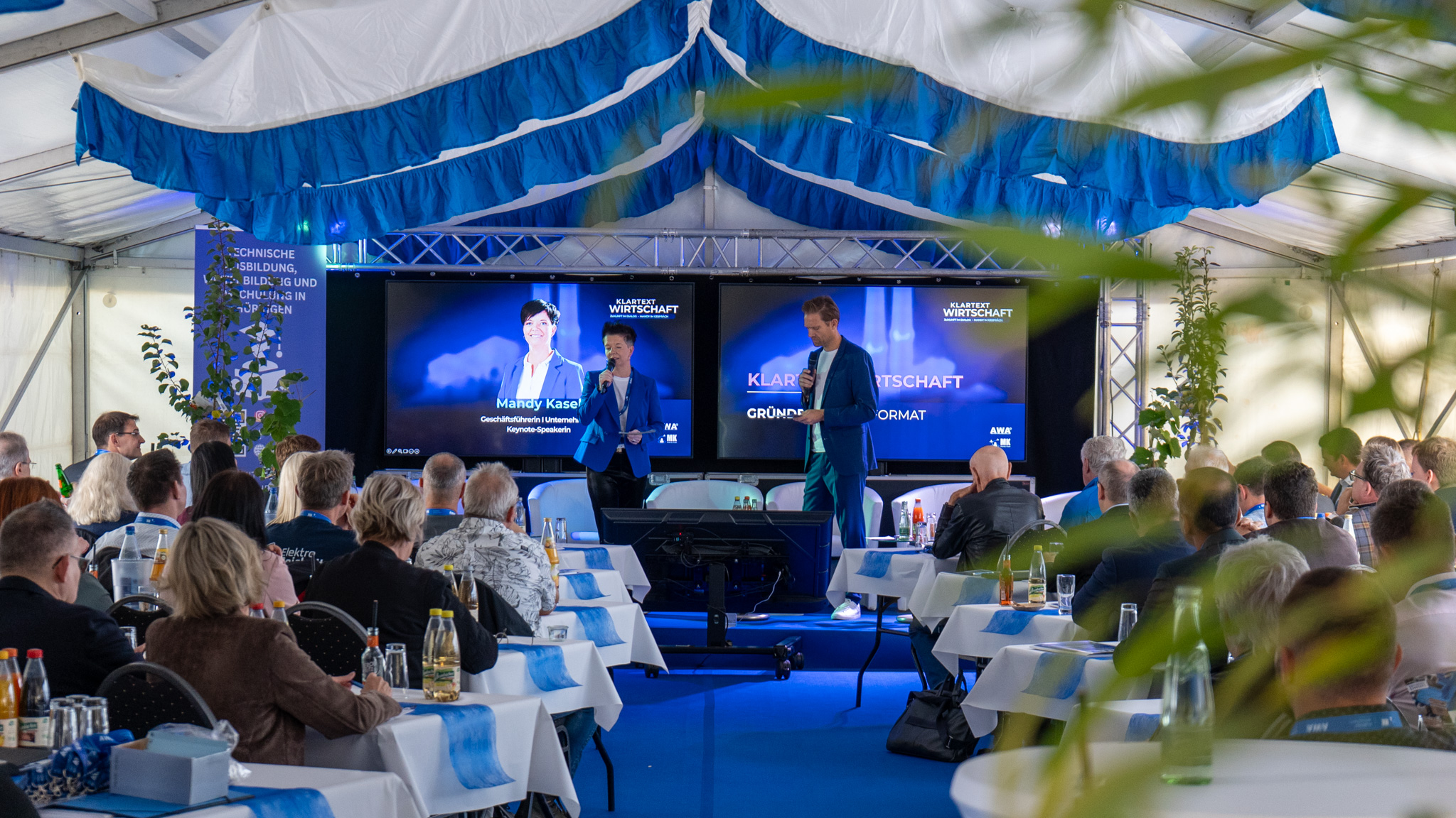 Klartext Wirtschaft 2026 in Altenburg – Podium und Publikum